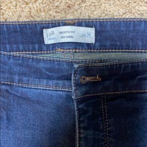 J Jill Authentic Fit slim  leg size 14